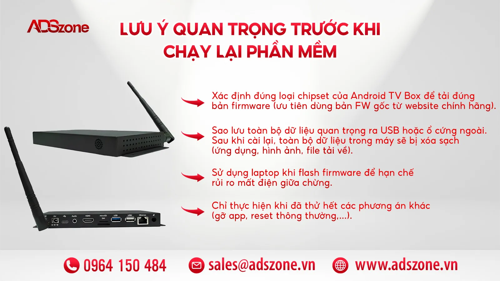 Lưu Ý Quan Trọng Trước Khi Chạy Lại Phần Mềm