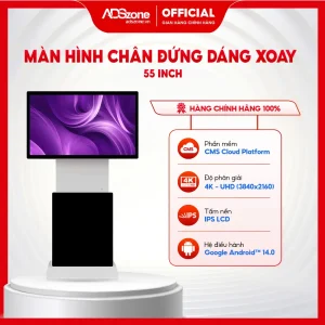 Màn hình chân đứng dáng xoay 55 inch