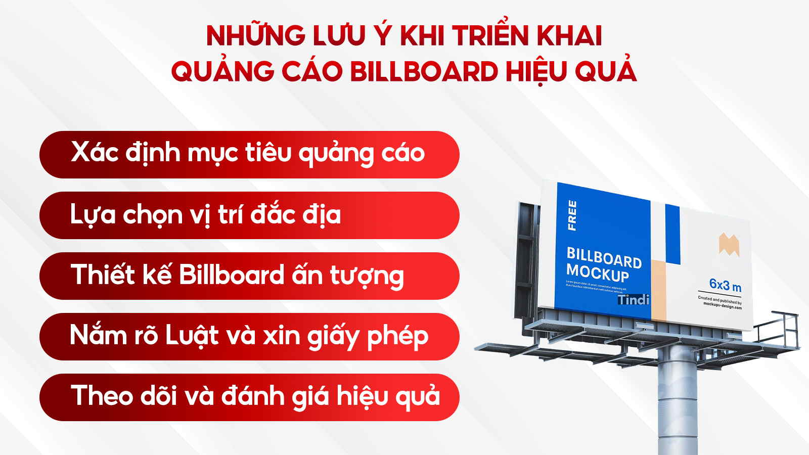 Những Lưu Ý Khi Triển Khai Quảng Cáo Billboard Hiệu Quả