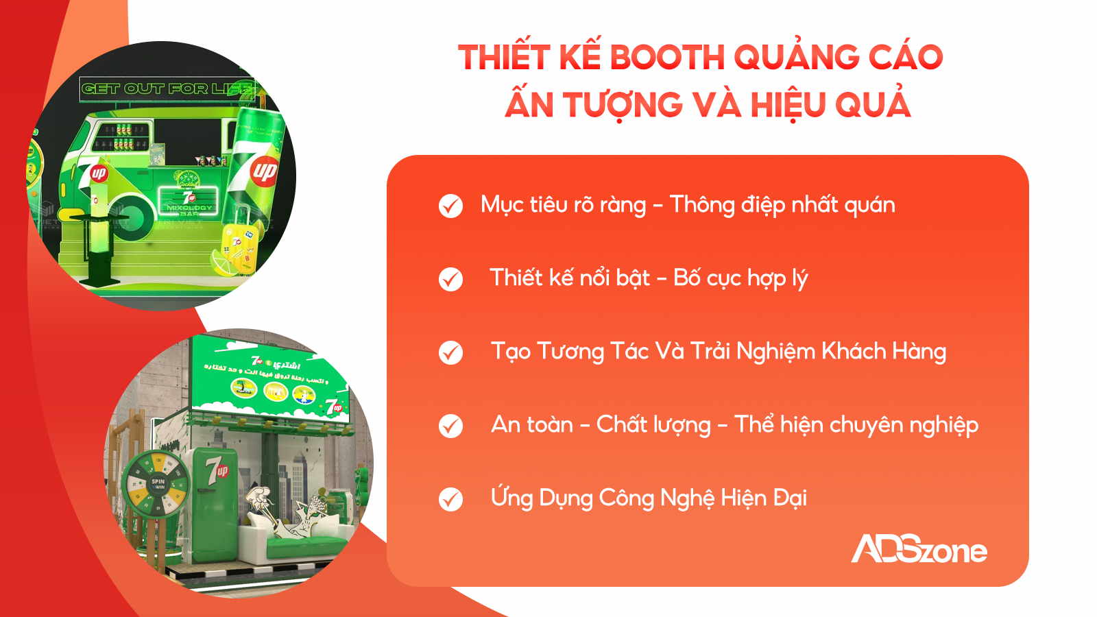 Thiết Kế Booth Quảng Cáo Ấn Tượng Và Hiệu Quả