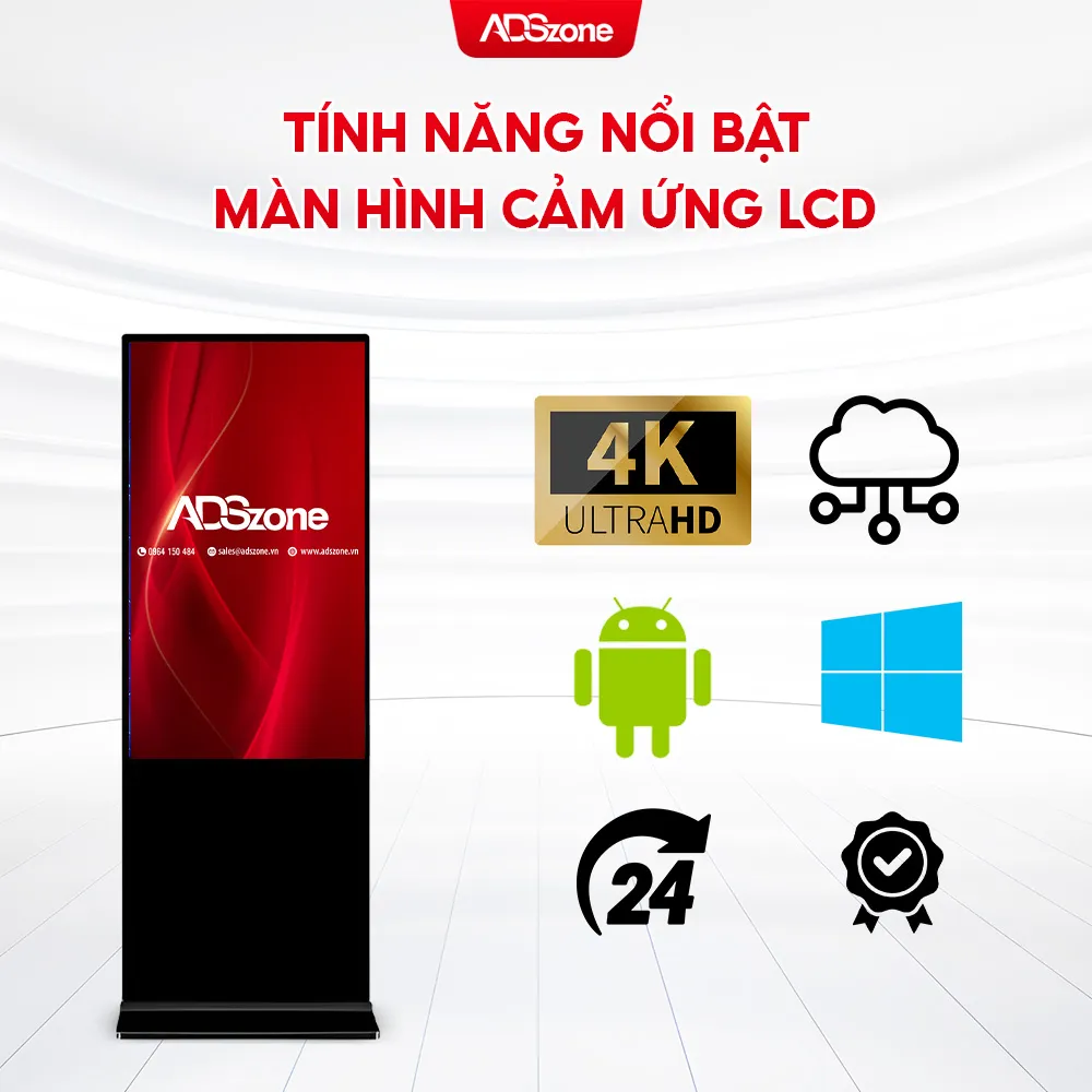 Màn Hình Cảm Ứng Có Tính Năng Nổi Bật Gì?
