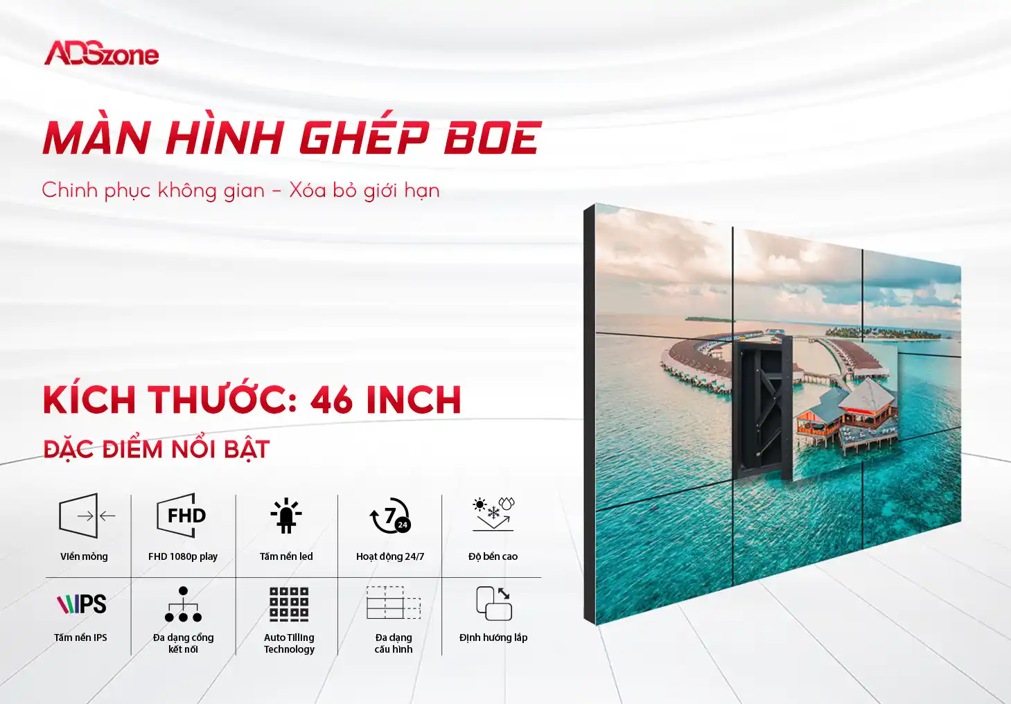 Màn Hình Ghép BOE