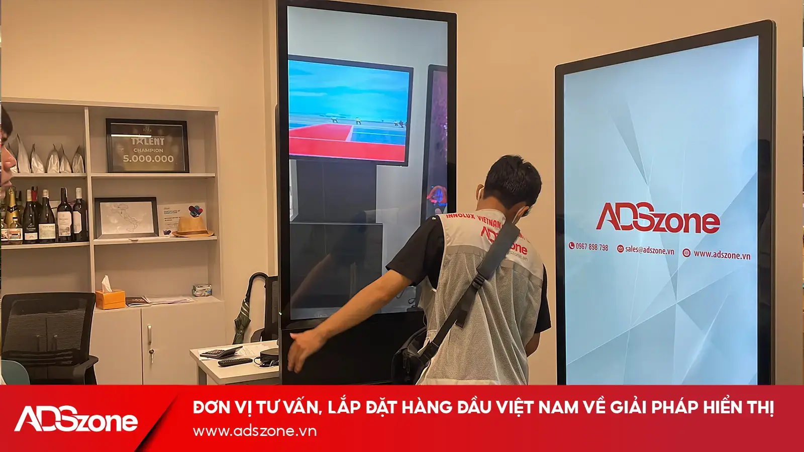 Màn Hình Được Kiểm Tra Về Mặt Kĩ Thuật Sau Lắp Đặt