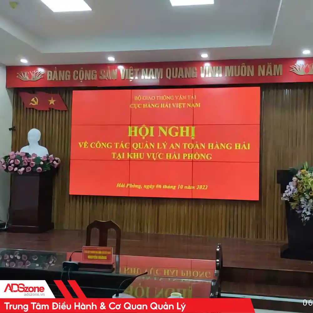 Màn Hình Ghép BOE Ứng Dụng Trong Trung Tâm Điều Hành & Cơ Quan Quản Lý