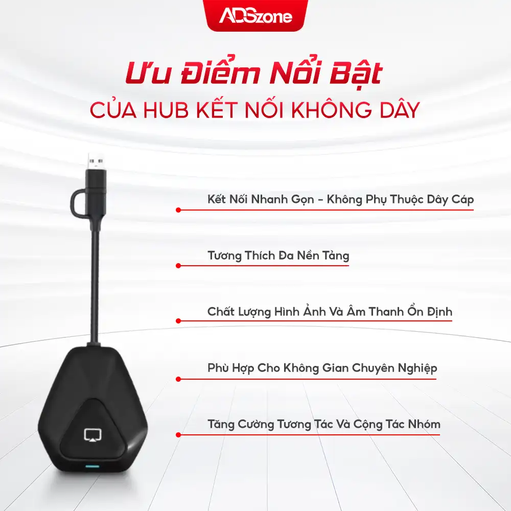 Ưu Điểm Nổi Bật Của HUB Kết Nối Không Dây