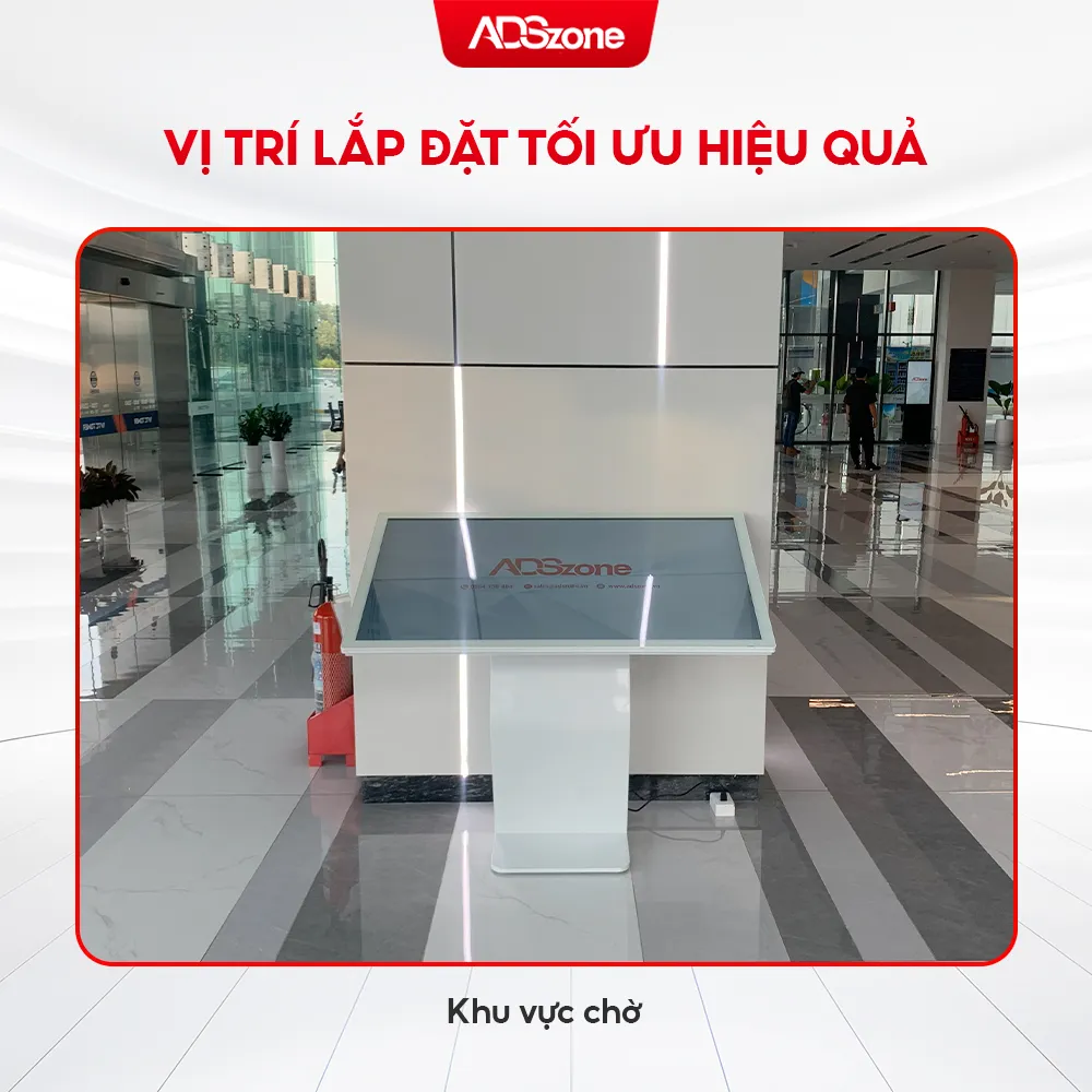 Vị Trí Thường Lắp Đặt: Khu Vực Chờ