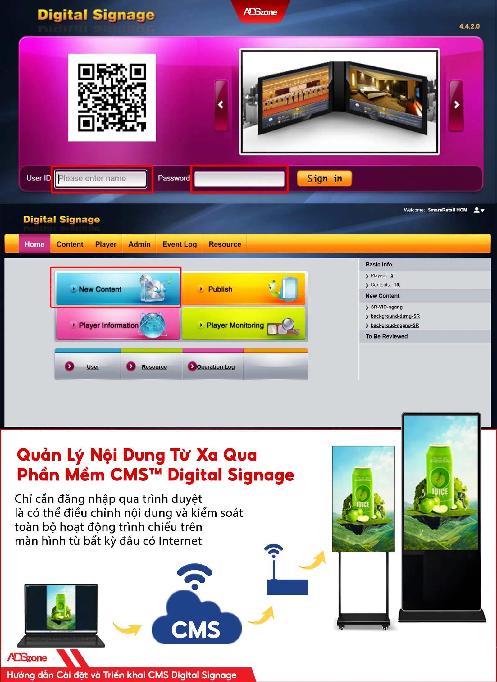 Cách Sử Dụng Hệ Thống CMS