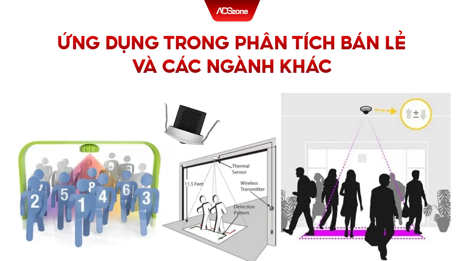 Thiết Bị Đếm Người Được Ứng Dụng Rộng Rãi Từ Kinh Doanh Đến Các Hoạt Động Khác