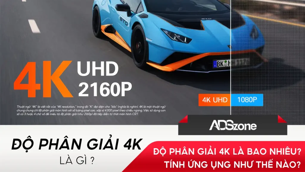 Độ Phân Giải 4K Là Bao Nhiêu? Ứng Dụng Như Nào?