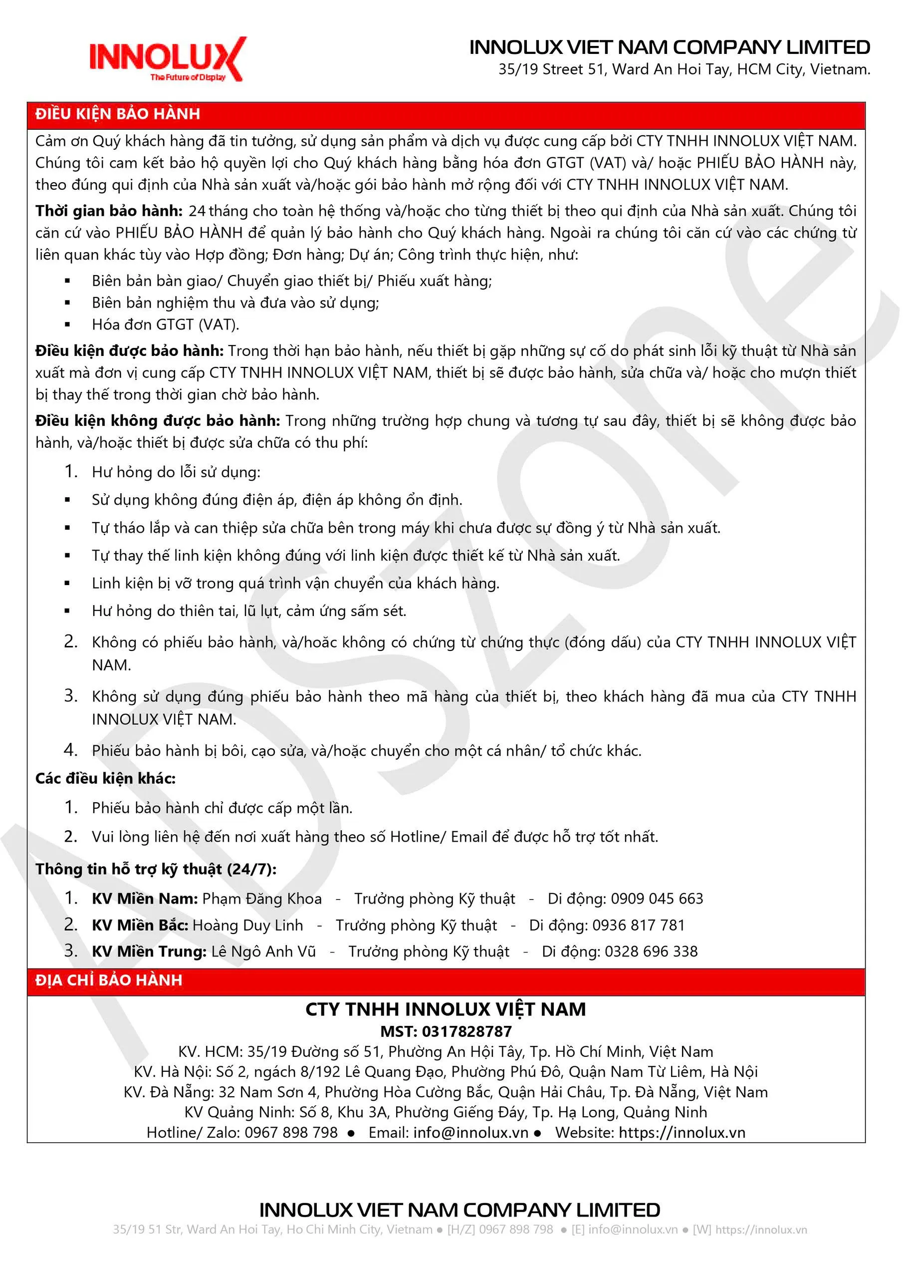 Ảnh Bảo Hành (Ảnh 1) 