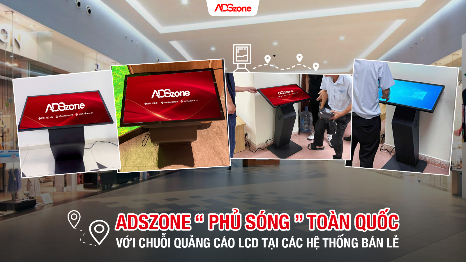 Màn Hình Chân Quỳ - Kết Nối Trực Tiếp Với Khách Hàng Tiềm Năng