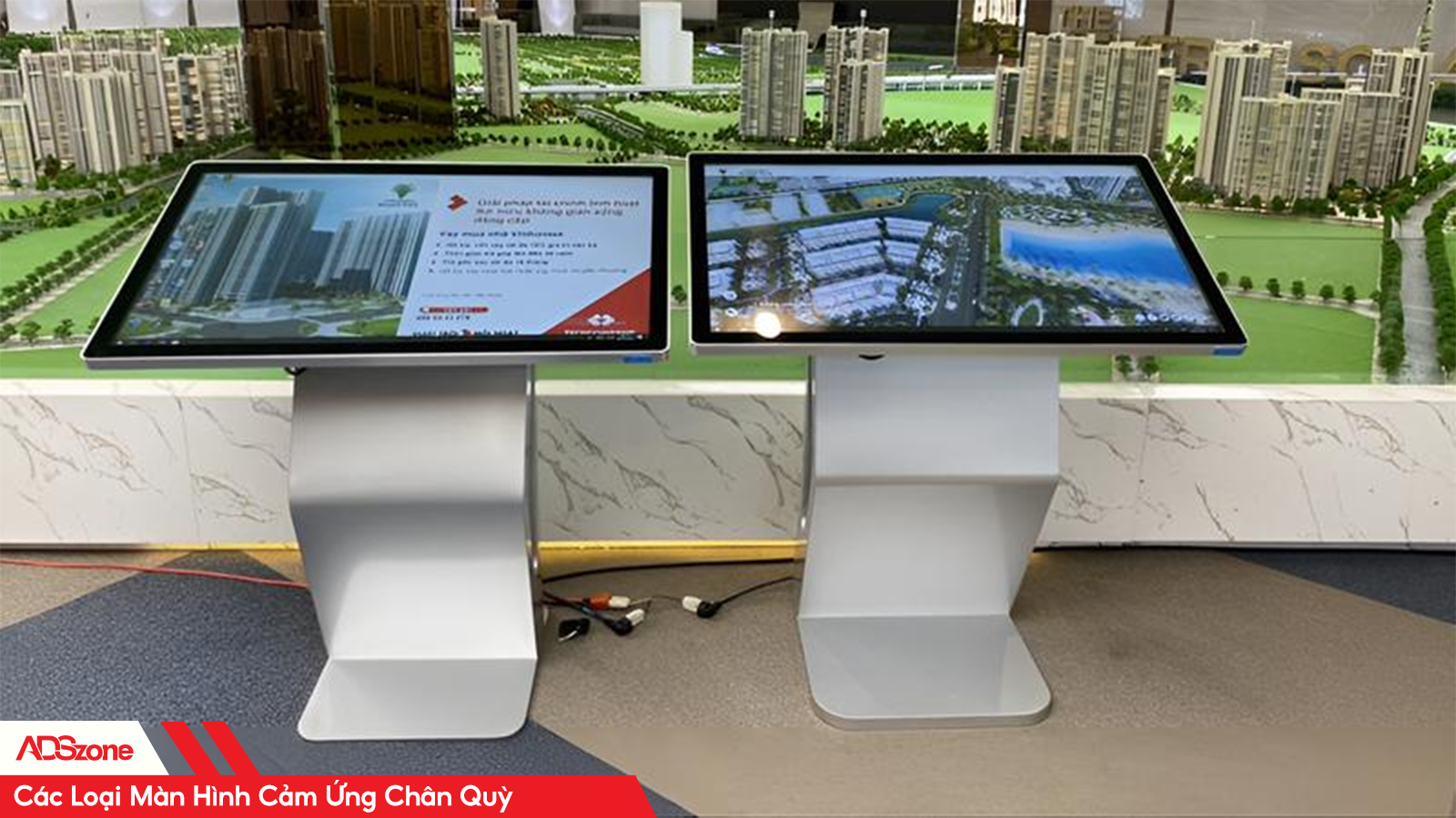 Phân Loại Màn Hình Cảm Ứng Chân Quỳ Tại ADSzone