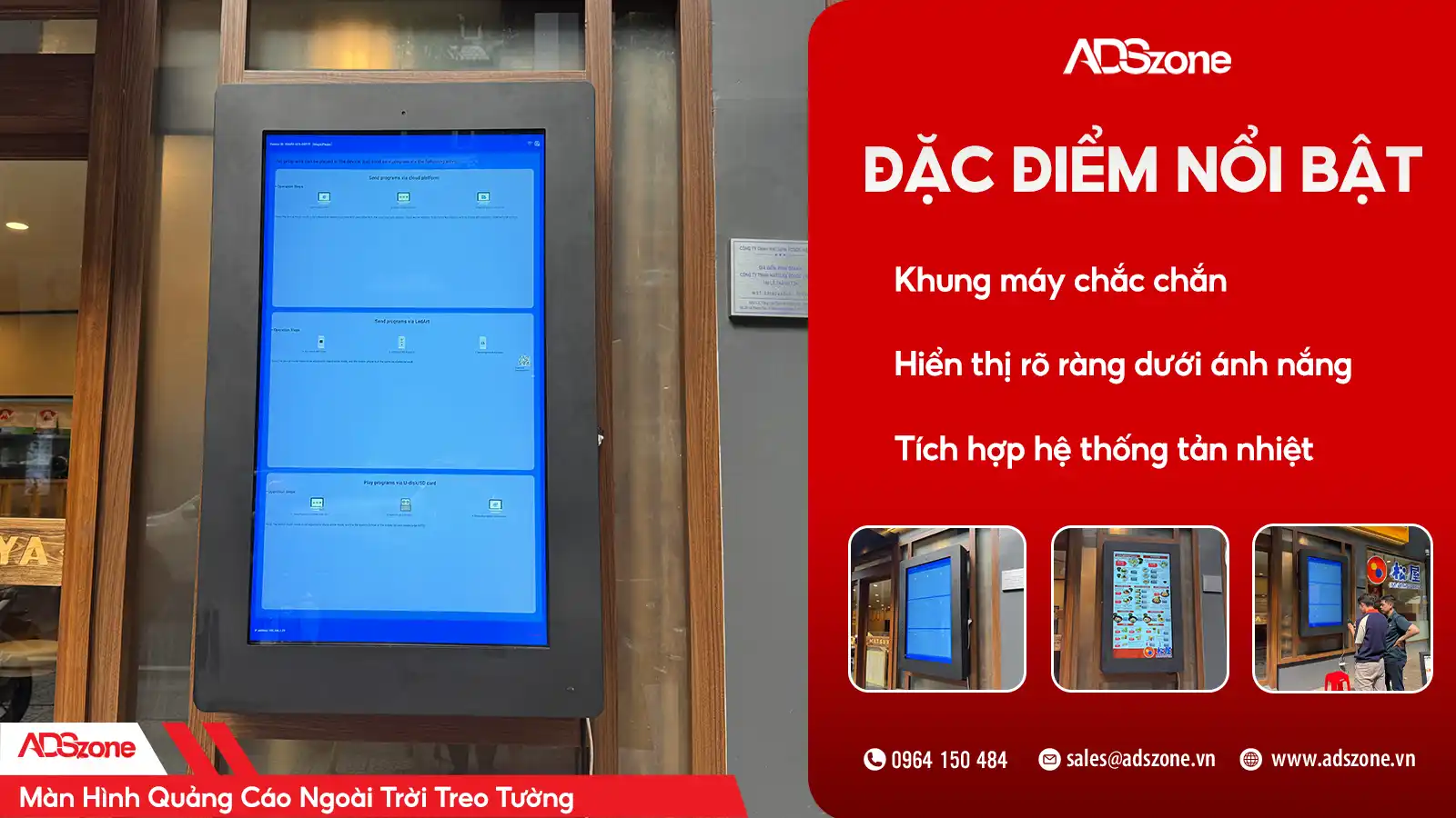 Đặc Điểm Nổi Bật Của Màn Hình Treo Tường Ngoài Trời 