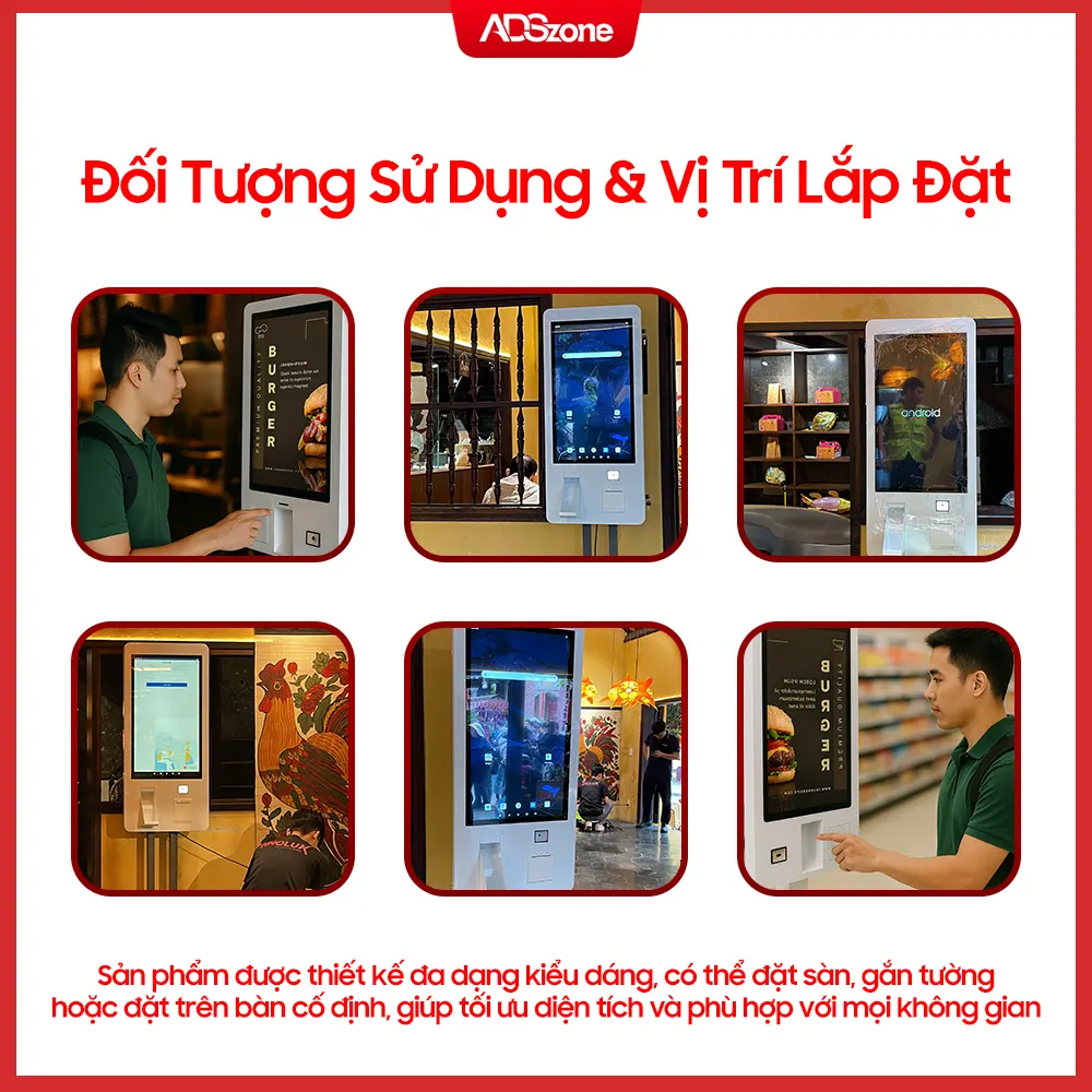 Ứng Dụng Kiosk Tự Phục Vụ Trong Các Mô Hình Kinh Doanh Hiện Nay