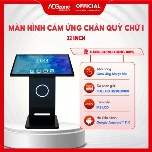 Màn hình cảm ứng chân quỳ chữ I 22 inch