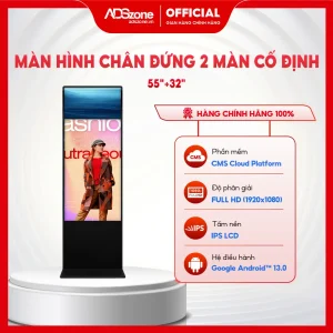 Màn hình chân đứng 2 màn hình cố định 55- 32 inch