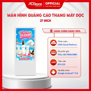 Màn hình quảng cáo thang máy dọc 27 Inch