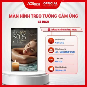Màn hình quảng cáo treo tường 55 inch cảm ứng Windows