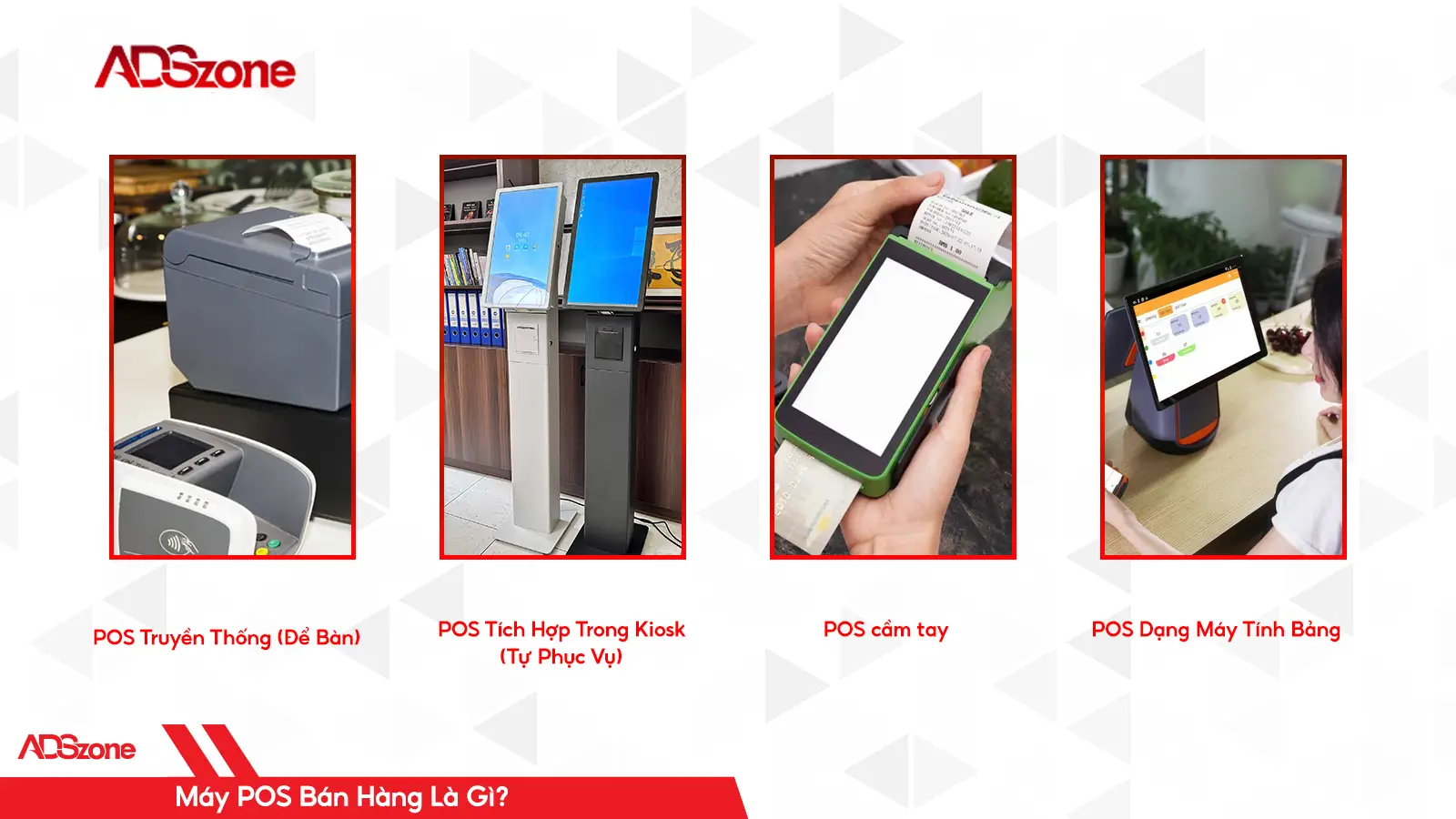 Các Loại Máy POS Phổ Biến Trên Thị Trường