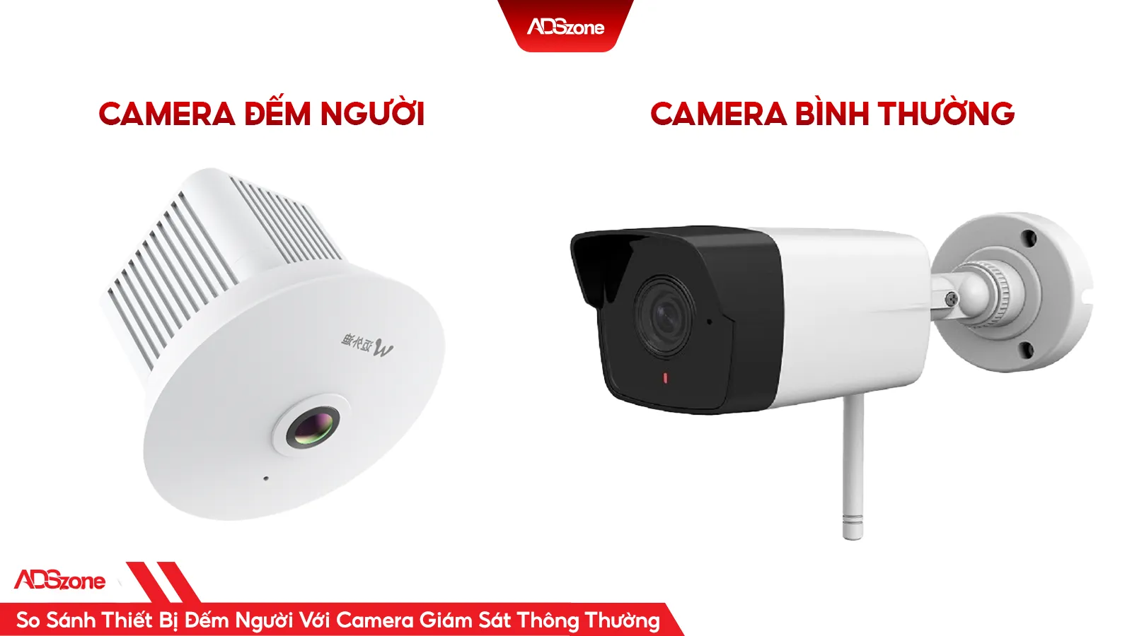 Camera Đếm Người Khác Gì Với Camera Thông Thường