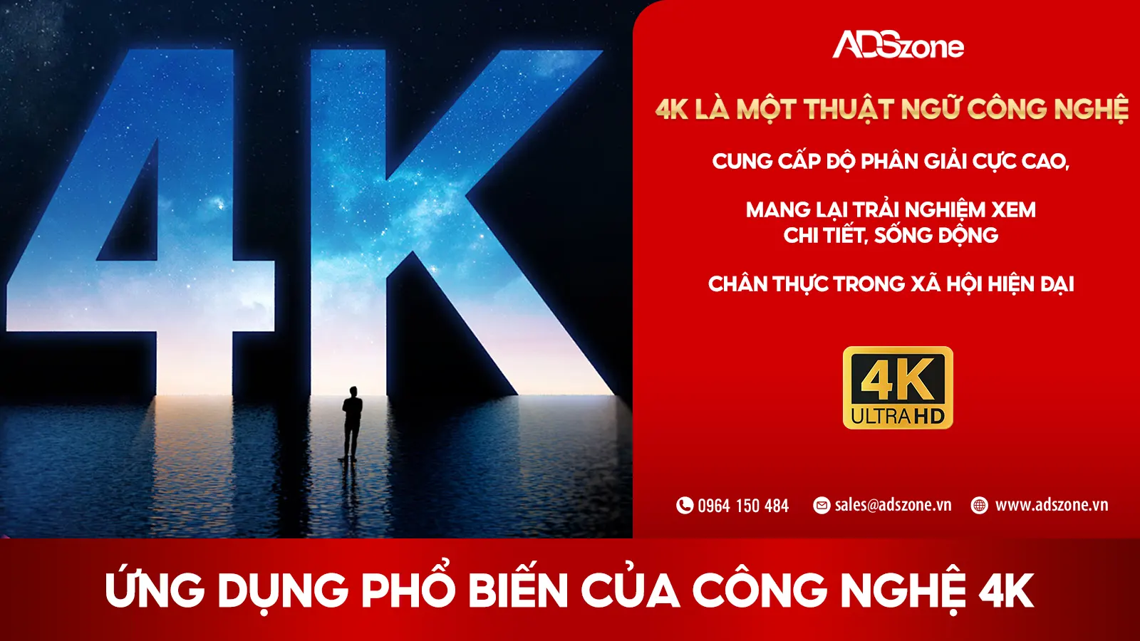 4K Giúp Hình Ảnh, Video Có Độ Phân Giải Cực Cao, Sắc Nét