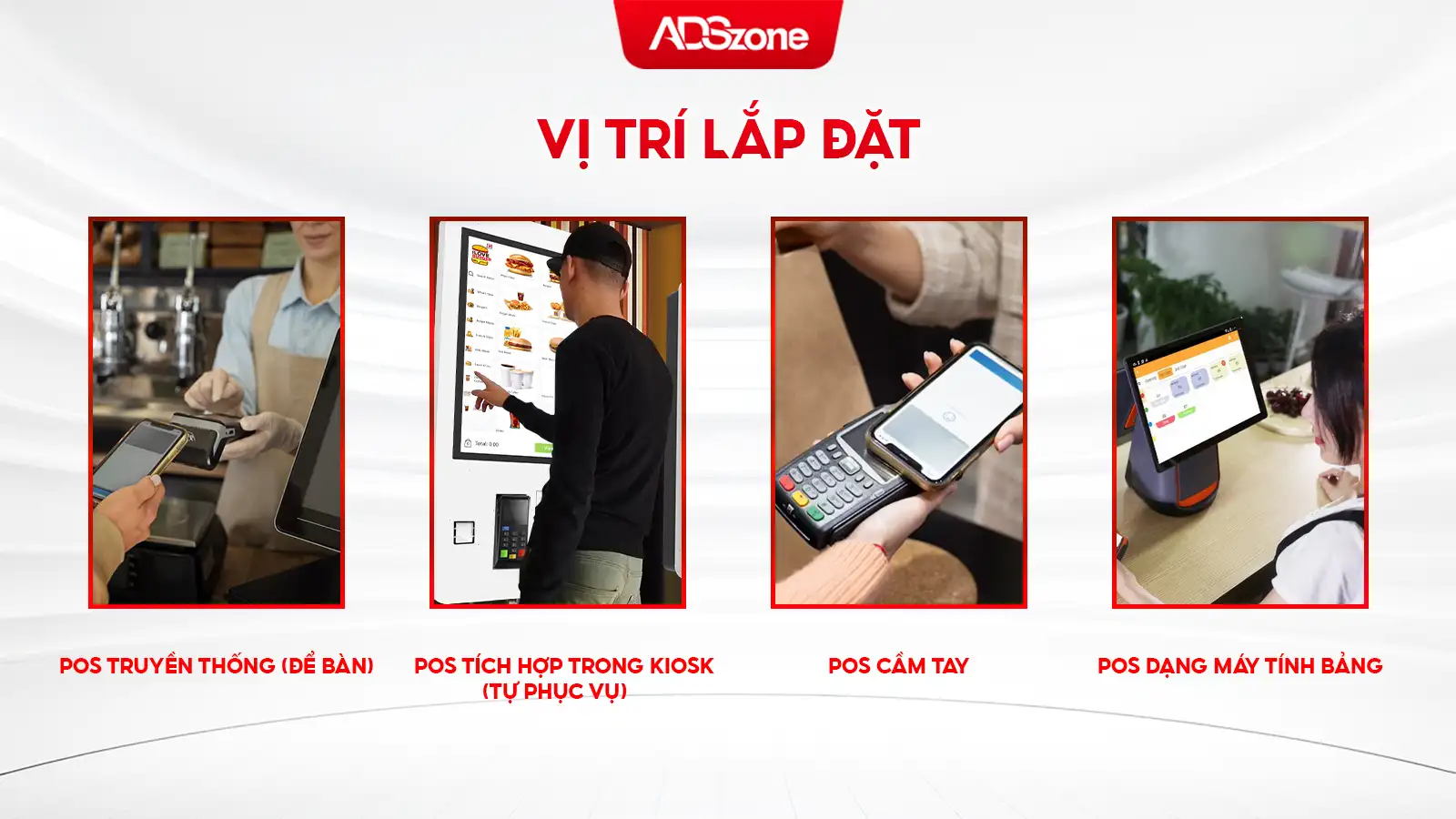 Vị Trí Lắp Đặt Máy POS Bán Hàng