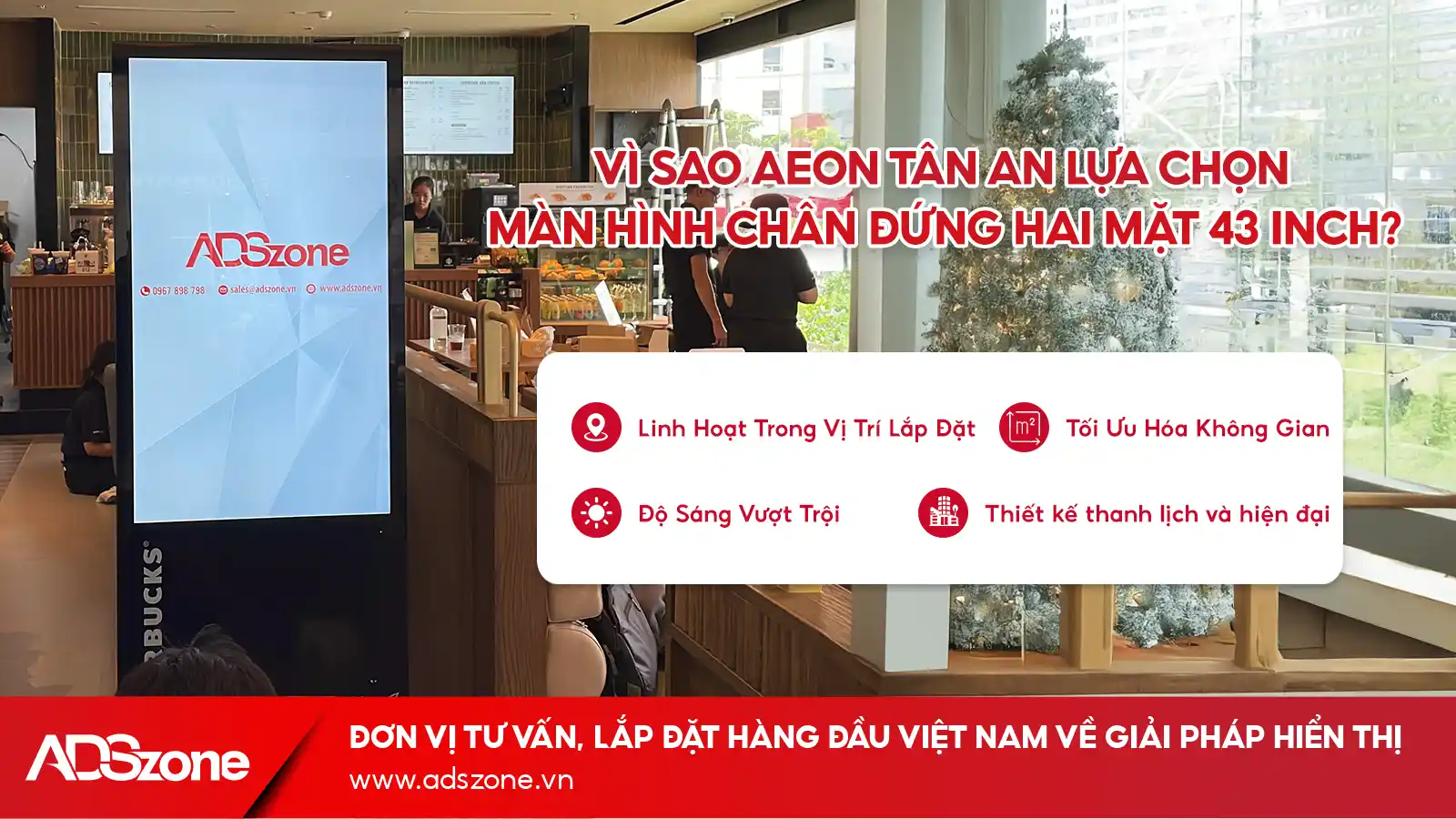 Tại Sao Màn Hình Hai Mặt 43 Inch Trở Thành Giải Pháp Tối Ưu?