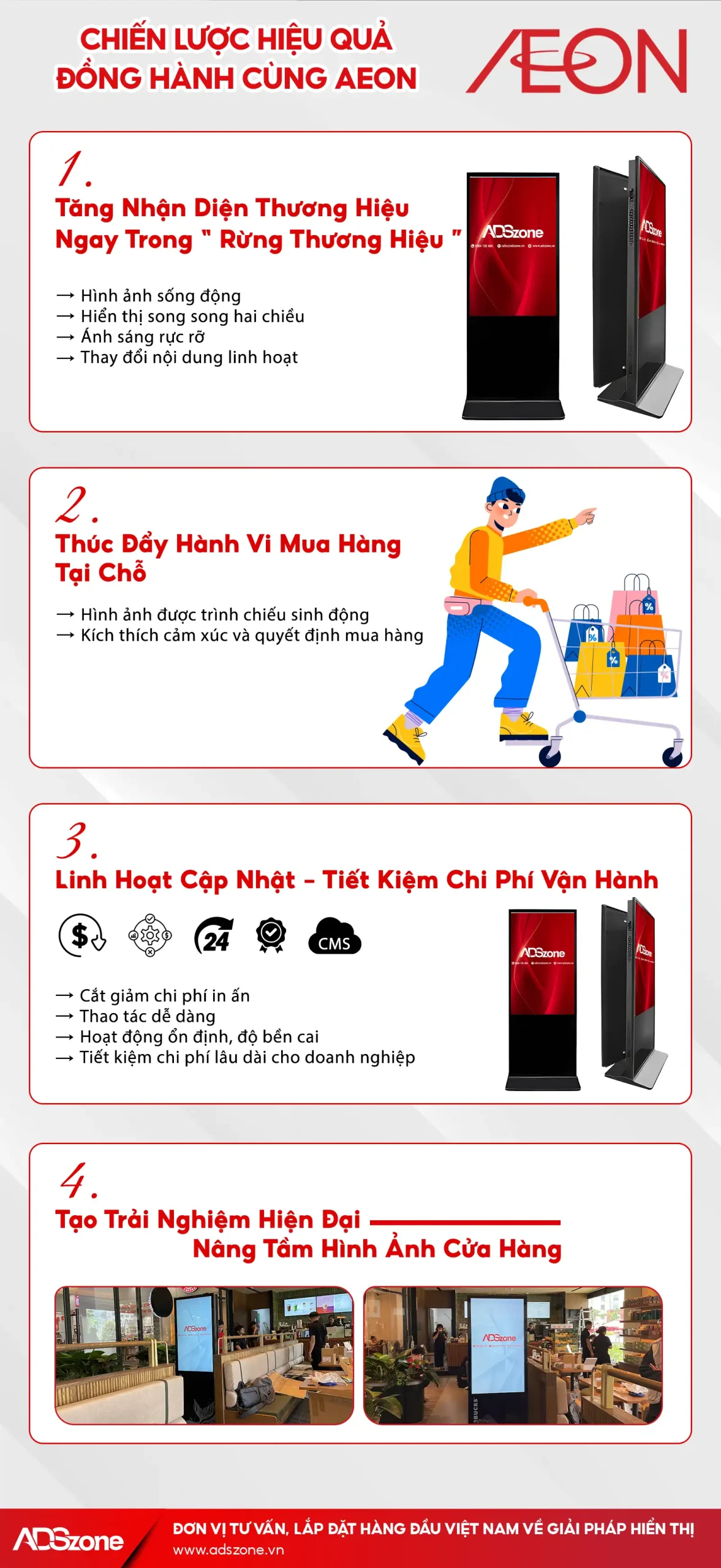 Hiệu Quả Mà Màn Hình Quảng Cáo Chân Đứng Hai Mặt Mang Lại