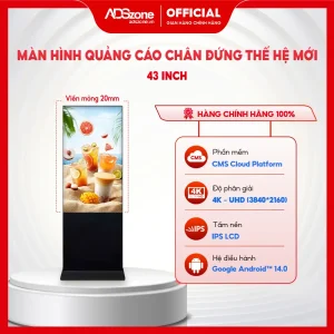 Màn Hình Chân Đứng Viền Mỏng 20mm 43 Inch