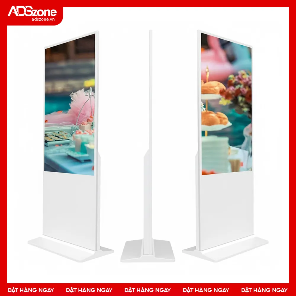 Màn hình quảng cáo thế hệ mới viền mỏng 20 mm
