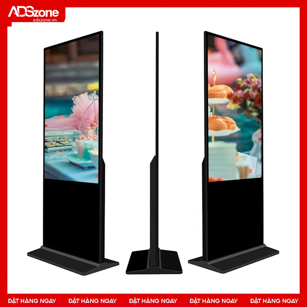 Màn hình quảng cáo thế hệ mới viền mỏng 20 mm