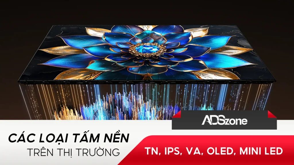 Các Loại Tấm Nền Trên Thị Trường: TN, IPS, VA, OLED, Mini LED