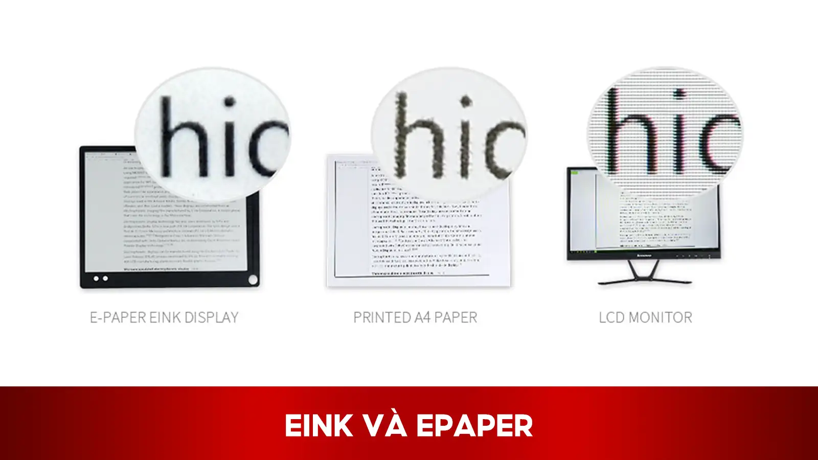 eInk Và ePaper