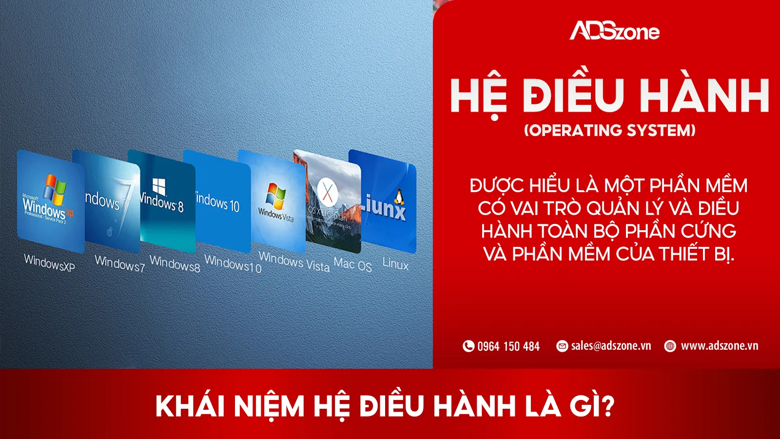 Hệ Điều Hành Viết Tắt Là OS (Operating System)