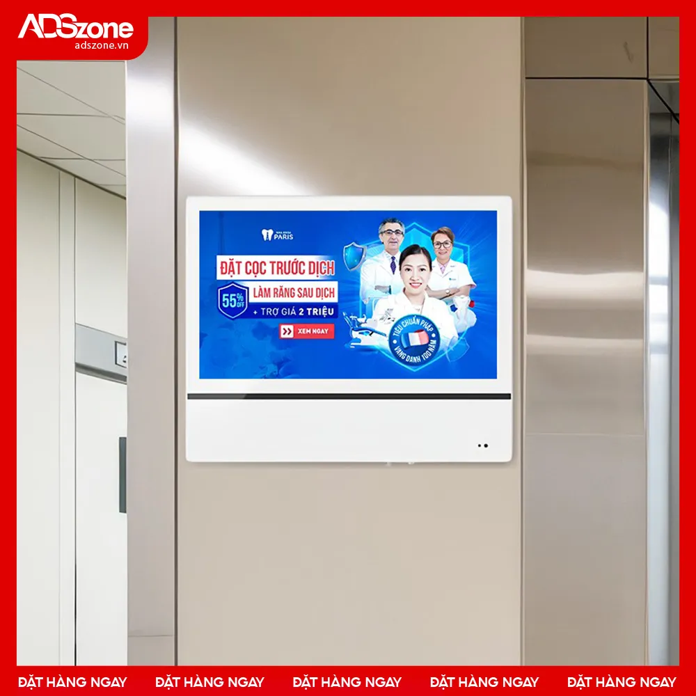 Màn hình quảng cáo thang máy ngang
