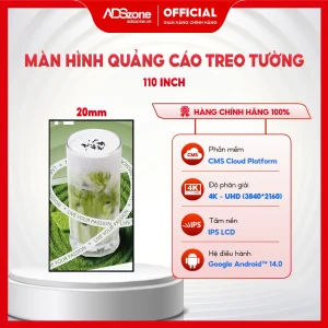 Màn hình treo tường 20mm 110 Inch