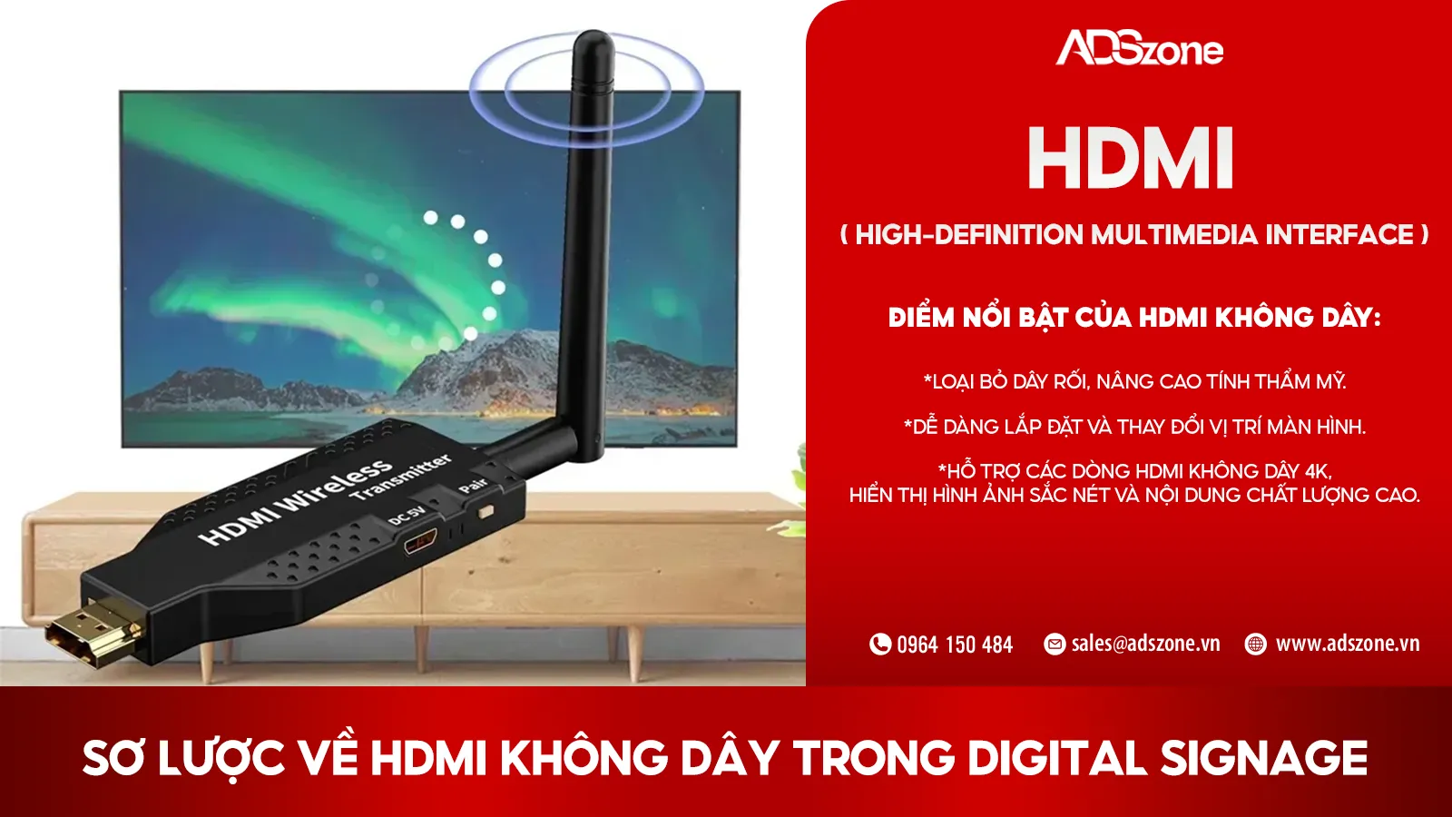 Điểm Nổi Bật Của HDMI Không Dây