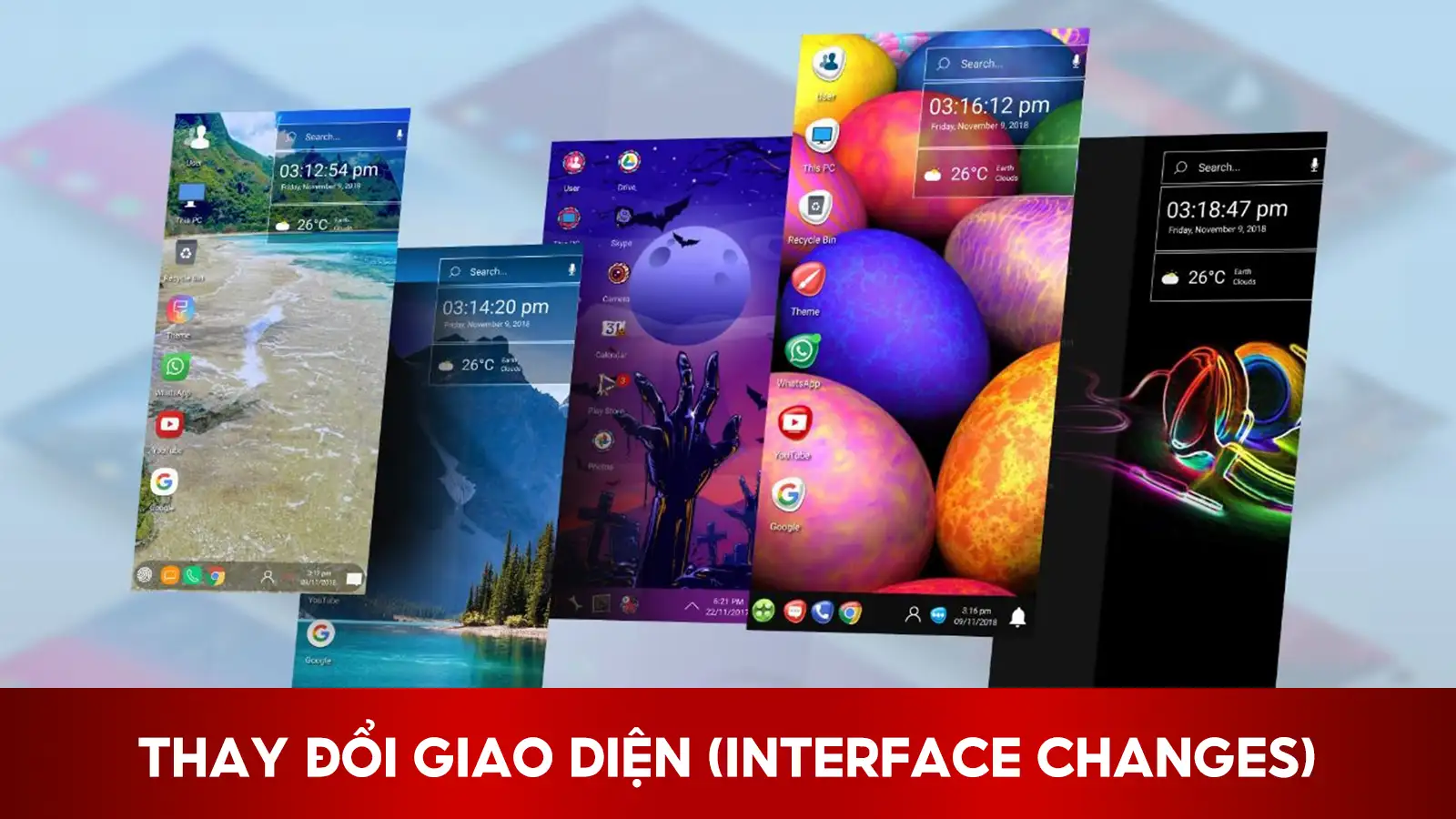 Thay Đổi Giao Diện (Interface Changes)