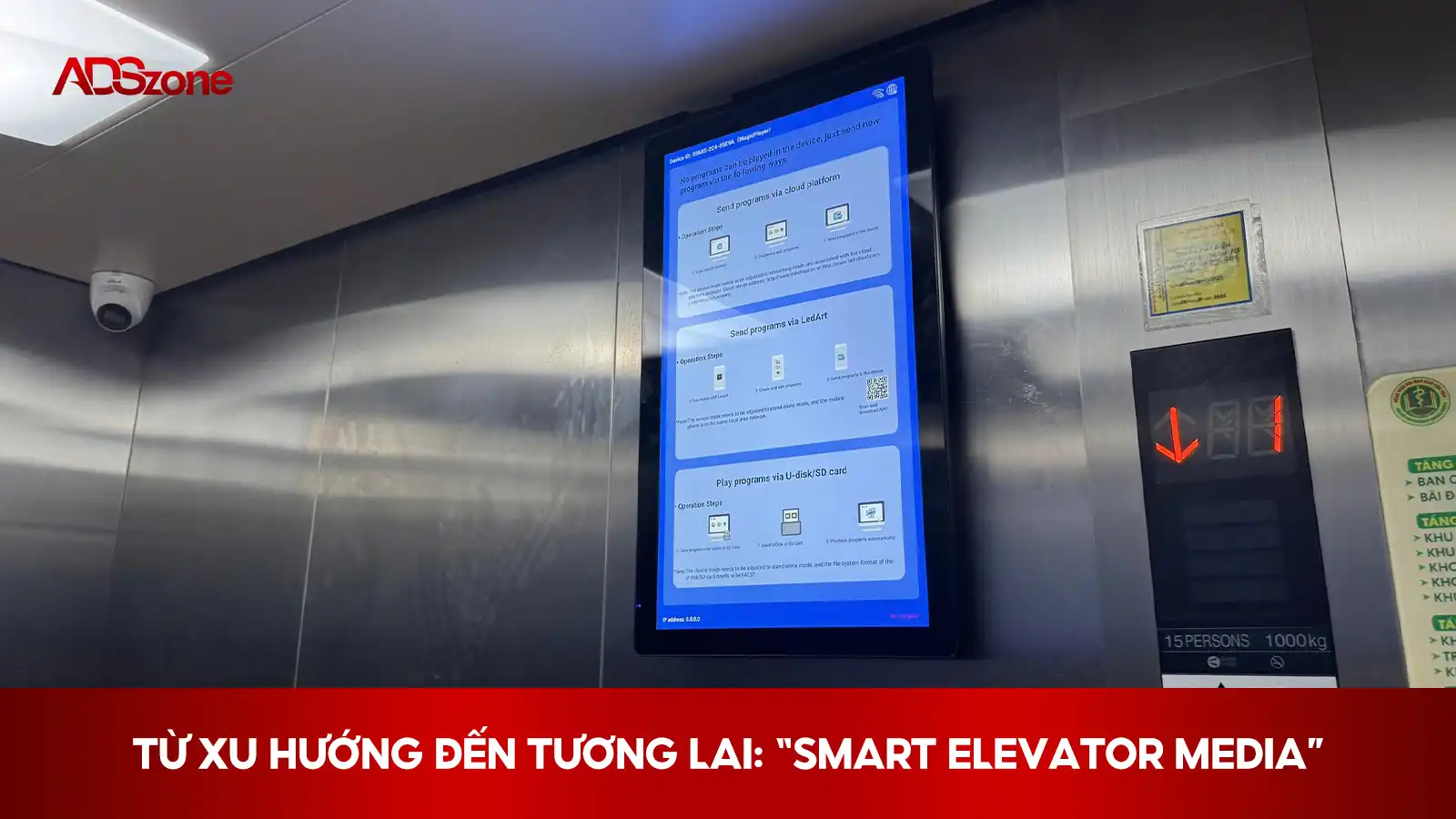Màn Hình Quảng Cáo Thang Máy Đang Mạnh Trong Truyền Thông Dịp Gần Đây