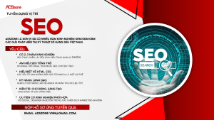 Tuyển Dụng Trưởng Nhóm Marketing (Mạnh SEO Website)