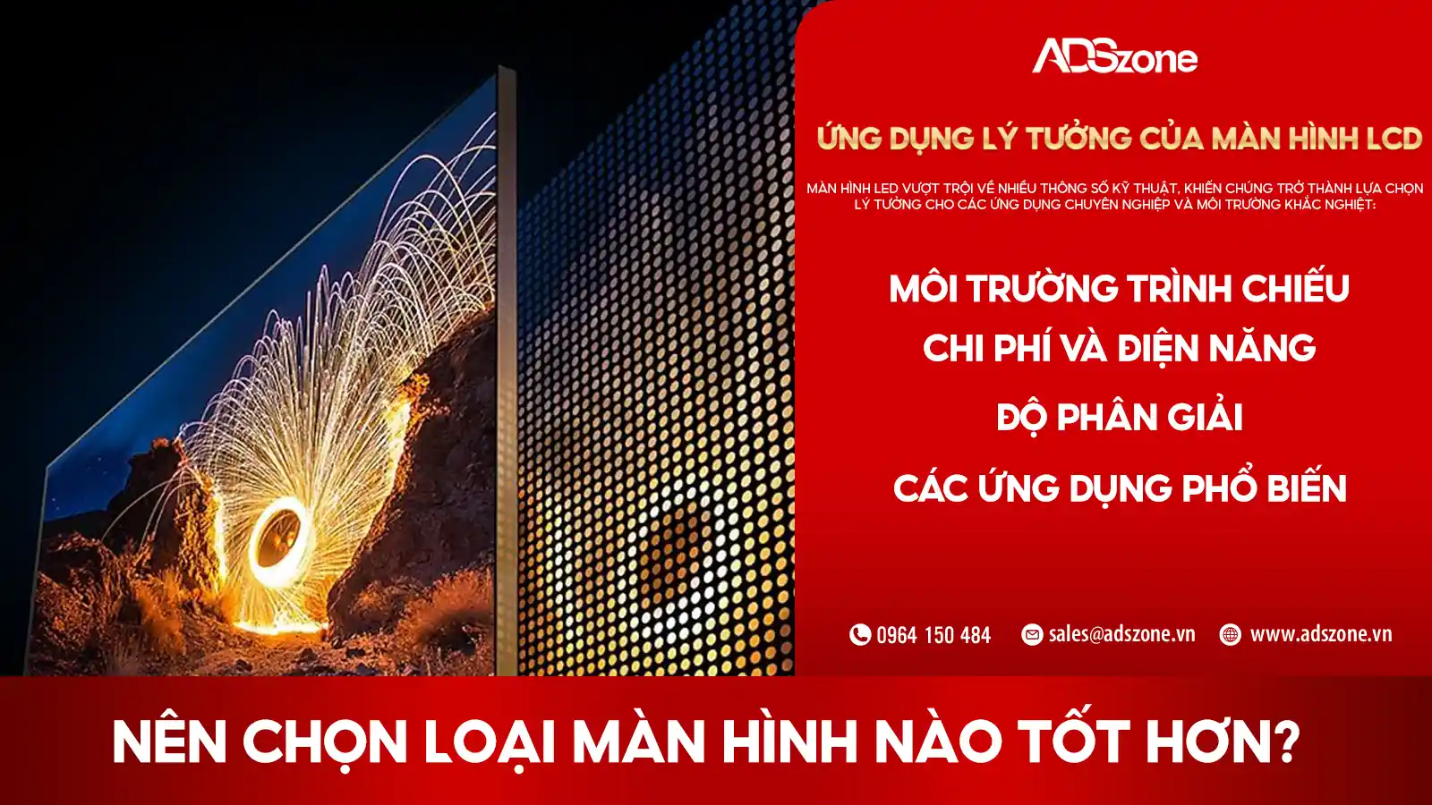 Ứng Dụng Lý Tưởng Của Màn Hình LCD