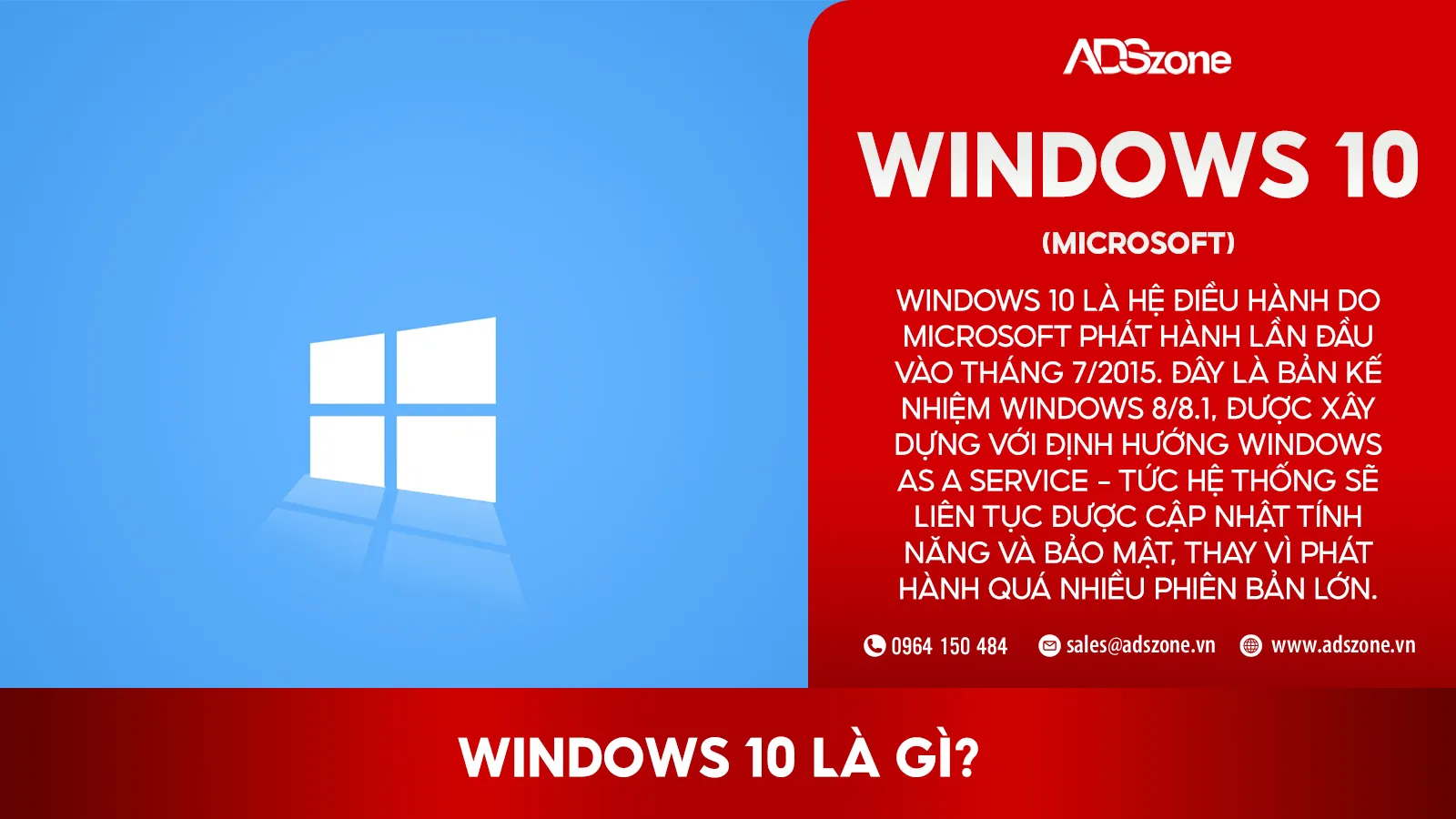 Windows 10 Là Hệ Điều Hành Do Microsoft Phát Hành Tháng 7/2015