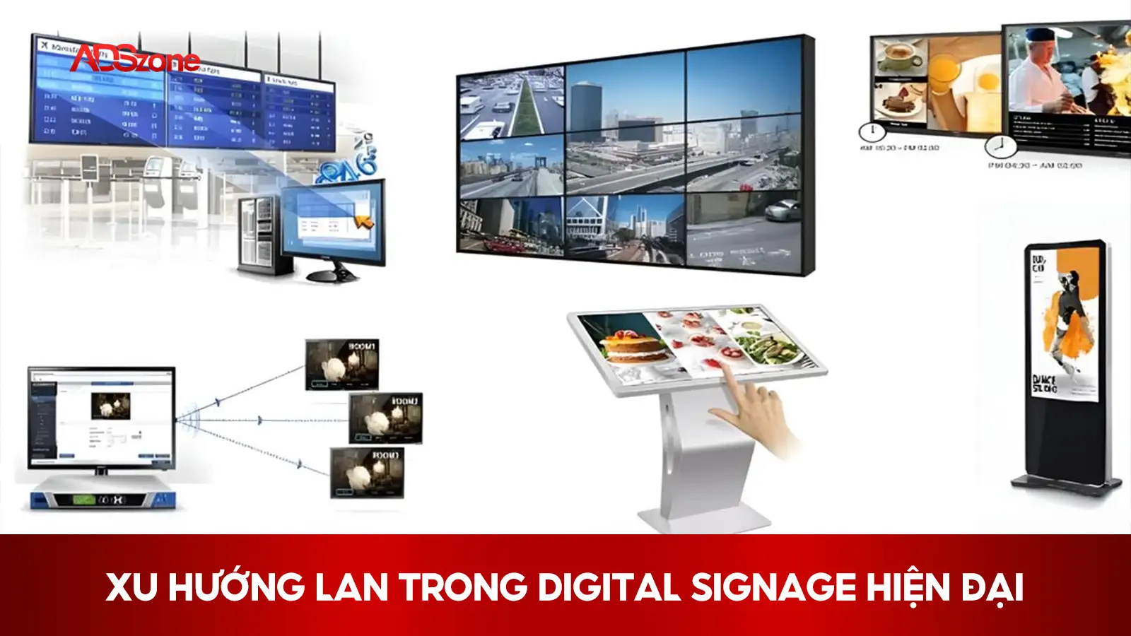 Xu Hướng LAN Trong Digital Signage Hiện Đại