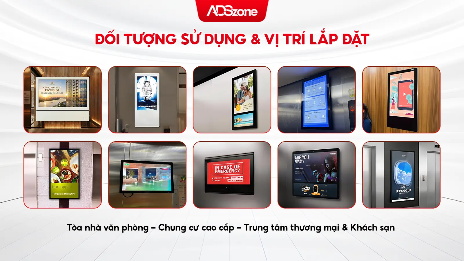 Màn Hình Quảng Cáo Thang Máy Này Phù Hợp Với Doanh Nghiệp Nào?