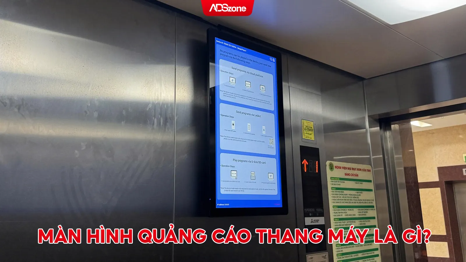Hiểu Rõ Hơn Về Màn Hình Quảng Cáo Thang Máy 