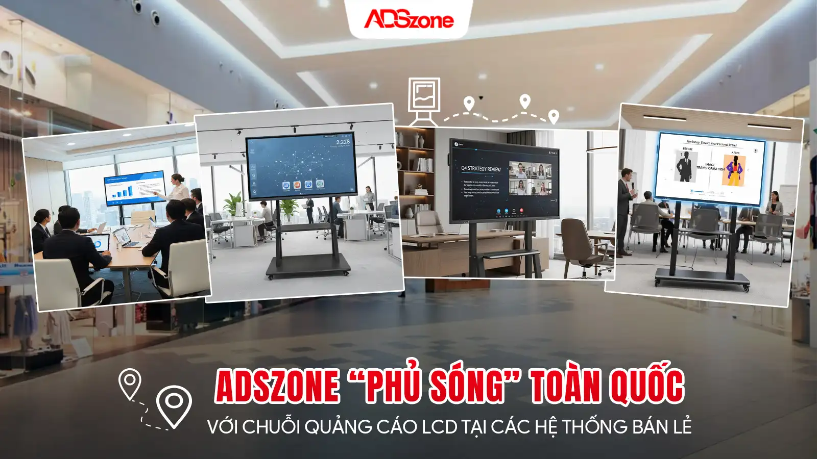 Màn Hình Tương Tác Thông Thường - Đáp Ứng Linh Hoạt Mọi Không Gian Trình Chiếu