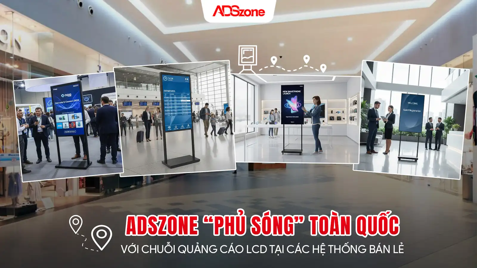 Màn Hình Chân Đứng Độ Sáng Cao - Giải Pháp Hiển Thị Nổi Bật Cho Không Gian Nhiều Ánh Sáng