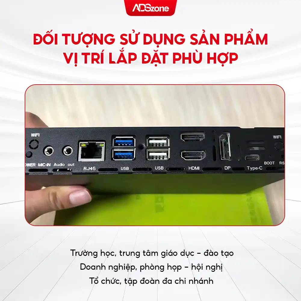 Đối Tượng Sử Dụng OPS AI BOX 3588 Phù Hợp