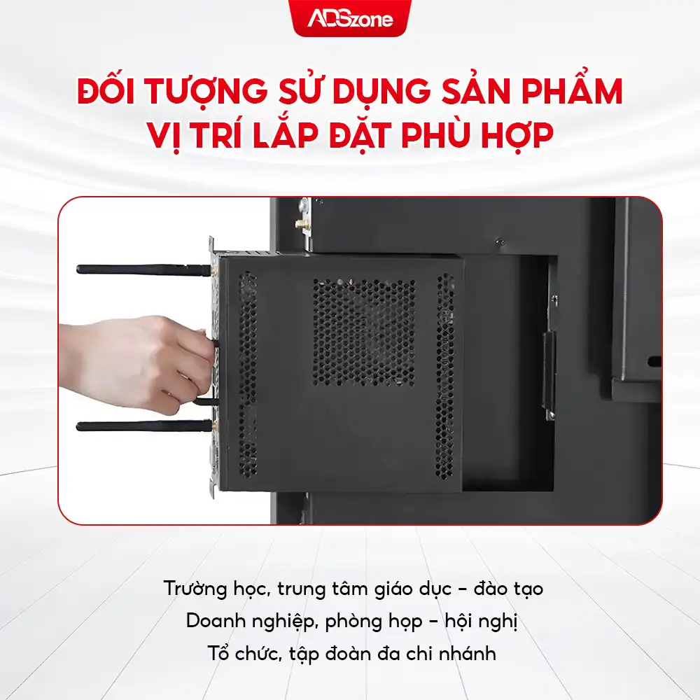 Đối Tượng Sử Dụng Và Vị Trí Lắp Đặt Phù Hợp