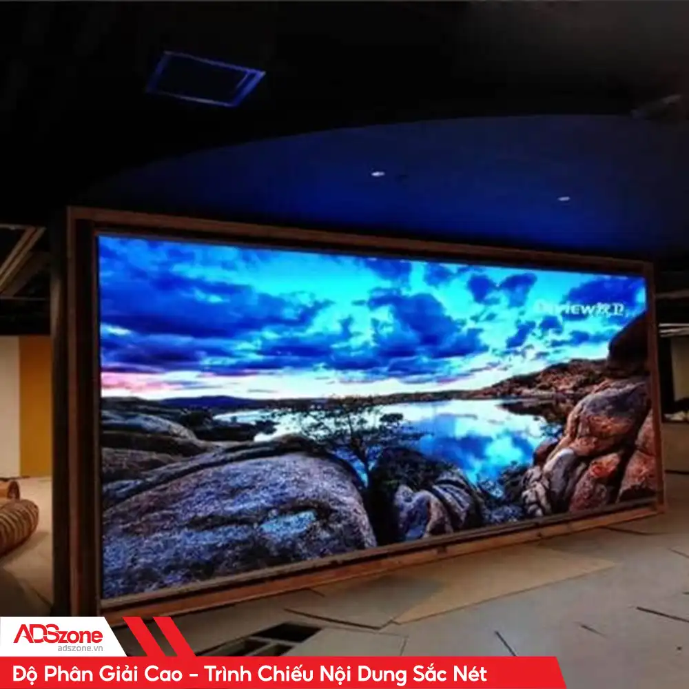 Màn Hình LED Trong Nhà Có Độ Phân Giải Cao, Hình Ảnh Chuyển Động Mượt Mà